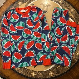 Hanna Andersson Watermelons pajamas - size US 12 150cm